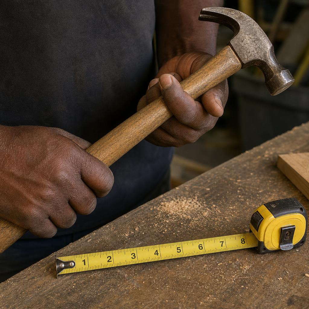 Hands at work in the trades